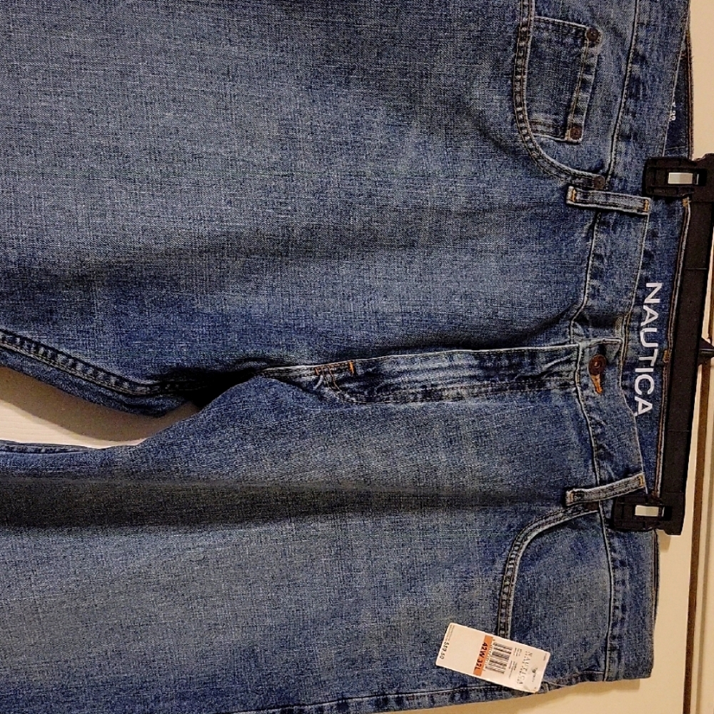 Nautica Blue Relaxed Fit Jeans Classic Denim Style